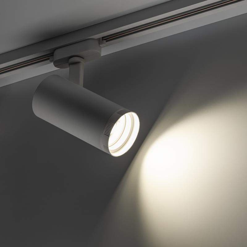  Светильник трековый светодиодный ARTLINE поворотный 70х70х150мм 20Вт 1530Лм 4000К 230В алюм. 10кв.м бел. Ritter 59738 8 фото в каталоге от BTSprom.by