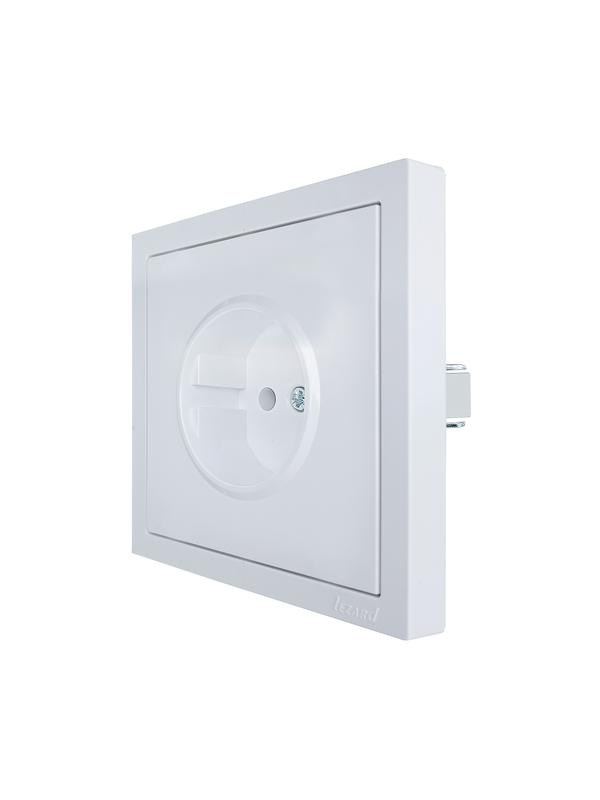  Розетка 1 мест. б/з СП ZIMA IP20 16А ПБТ безвинт. зажим бел. LEZARD 704-0288-121BQC фото в каталоге от BTSprom.by