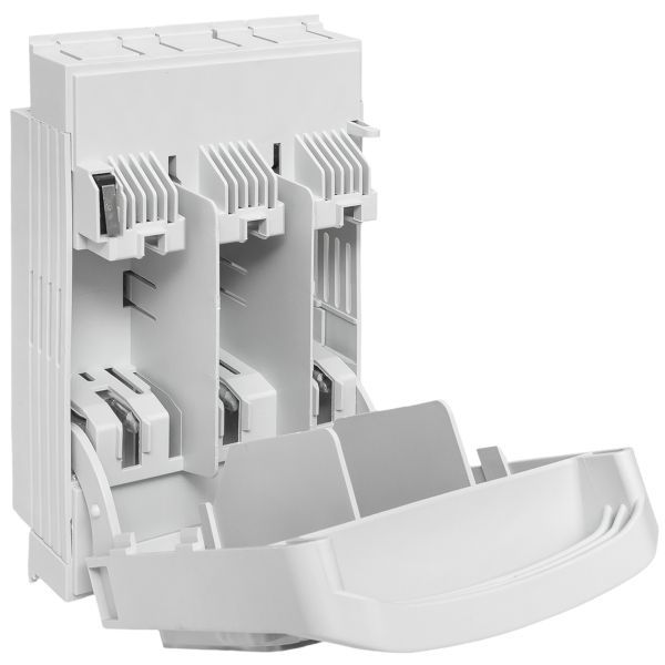  Выключатель-разъединитель УВРЭ v2 160А с доп. контактом (NO+NC) откидного типа под предохранители ППН (габ.00) EKF uvre2-160 фото в каталоге от BTSprom.by