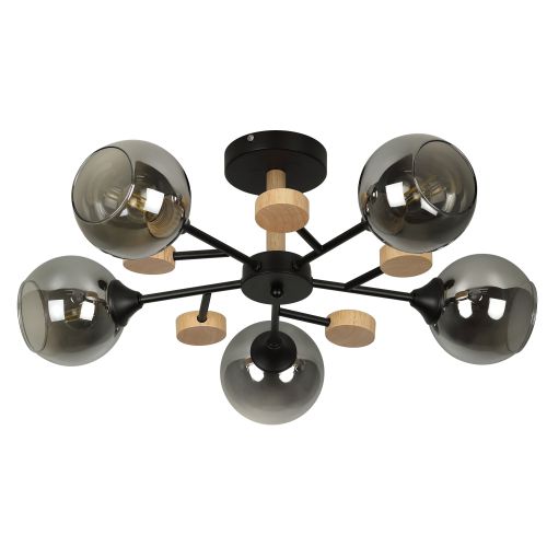  Люстра Elouisa 9181-305 60Вт 5хE27 модерн Rivoli Б0068416 фото в каталоге от BTSprom.by