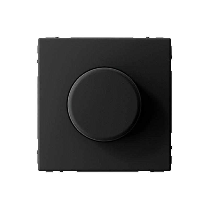 светорегулятор поворотно-нажимной (диммер) artgallery led rc 400вт механизм карбон se gal001023 от BTSprom.by