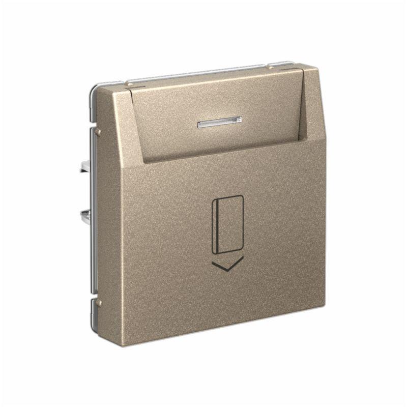  Выключатель карточный ArtGallery 10А без задержки времени быстрозажим. клем. шампань SE GAL000514S фото в каталоге от BTSprom.by