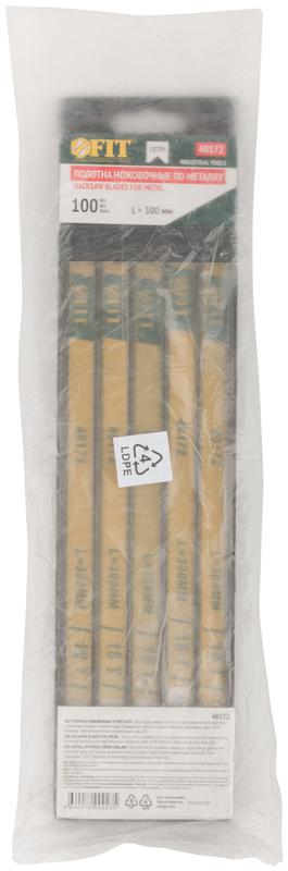  Полотно ножовочное по металлу легированная сталь 20 Cr 300мм ( 18 TPI ) FIT 40172 фото в каталоге от BTSprom.by