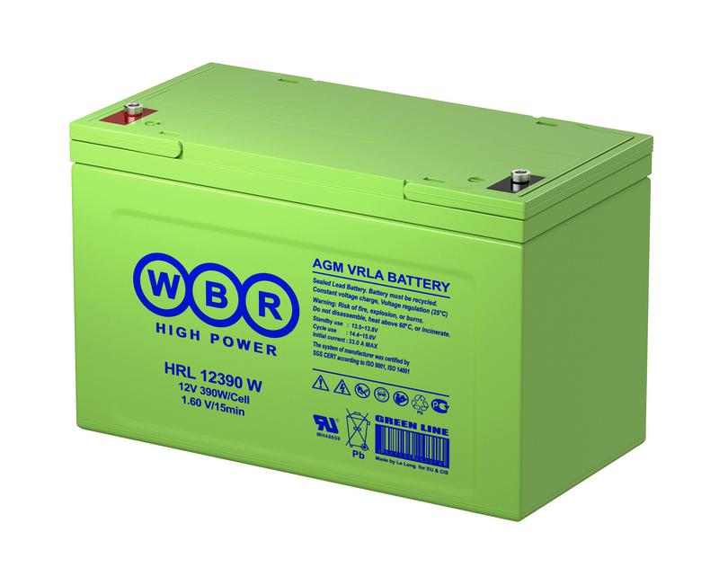  Аккумулятор 12В 110А.ч WBR HRL12390W WBR фото в каталоге от BTSprom.by