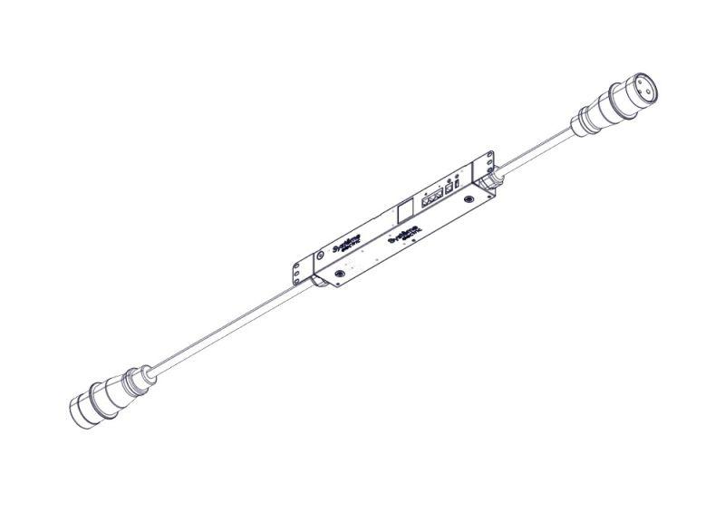  Блок распределения питания Uniprom с мониторингом 0/1U 240В 1ф 32А вход IEC309 выход IEC309 SE UP7155 фото в каталоге от BTSprom.by