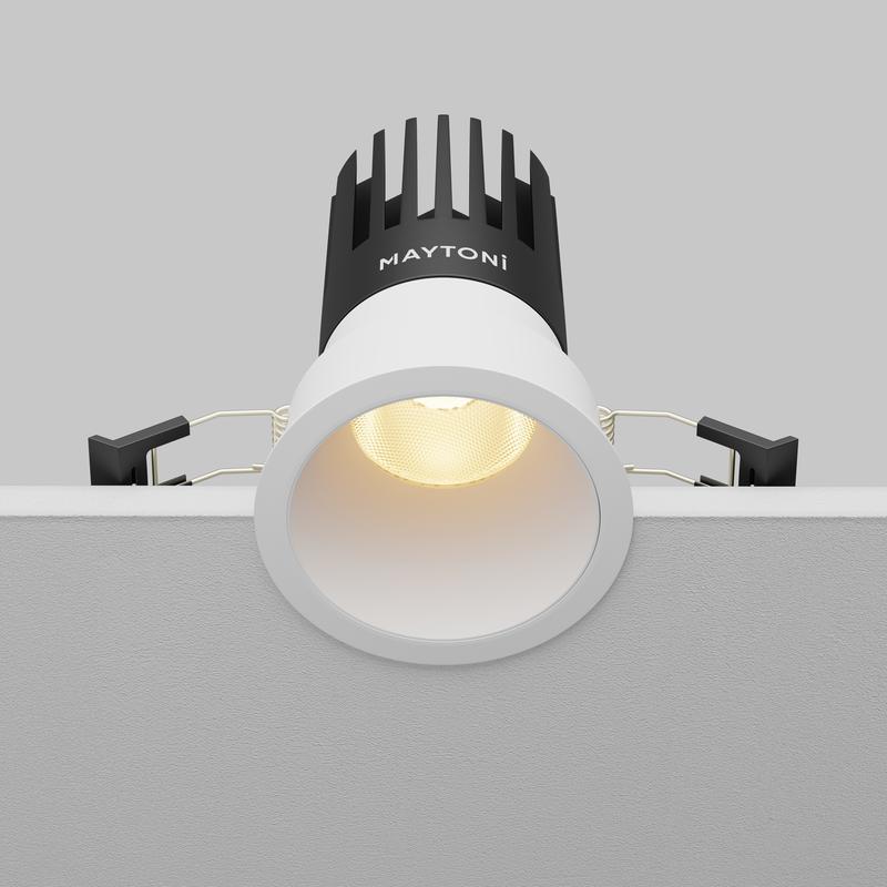  Светильник Dip 15Вт 2700К 50град. встраив. Maytoni DL118-15W-2.7K-W фото в каталоге от BTSprom.by