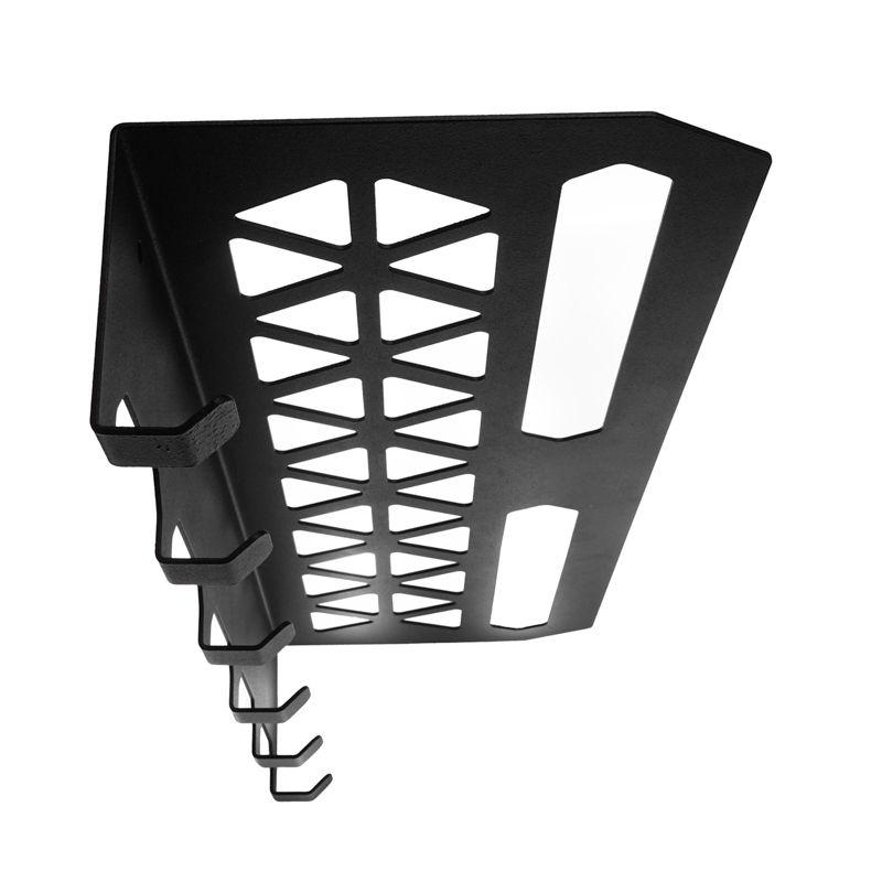  Полка для хранения одежды в стиле лофт настенная черн. Rexant 38-0691 фото в каталоге от BTSprom.by