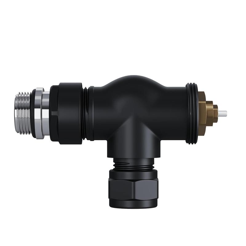  Набор термостатический осевой Design Pro 15мм М30х1.5 черн. Royal Thermo НС-1646644 фото в каталоге от BTSprom.by