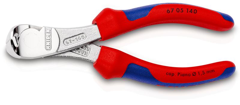 кусачки торцевые особой мощности l-140мм knipex kn-6705140 от BTSprom.by
