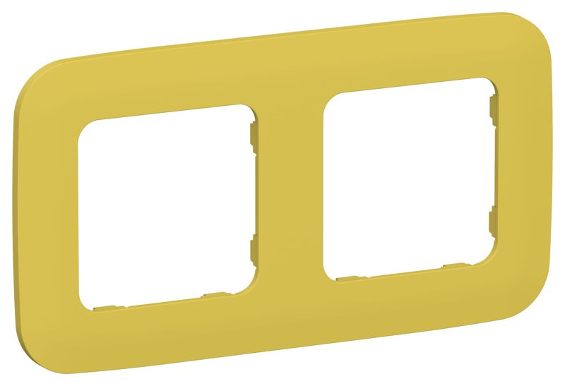 рамка 2-м сп flite ру-2-а-флжк желт. карри iek fi-m22-31-20-k44 от BTSprom.by