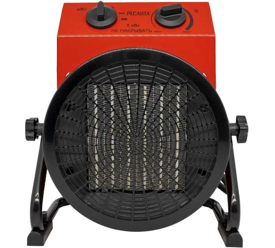  Пушка тепловая электрическая ТЭПК-5000К керамич. нагревательный элемент кругл. Ресанта 67/1/25 фото в каталоге от BTSprom.by