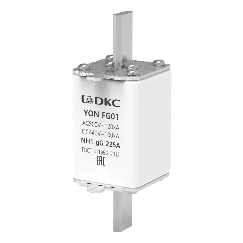 предохранитель yon ножевого типа fg1 с одинарной индикацией 225а dkc 1fg01-0225 от BTSprom.by