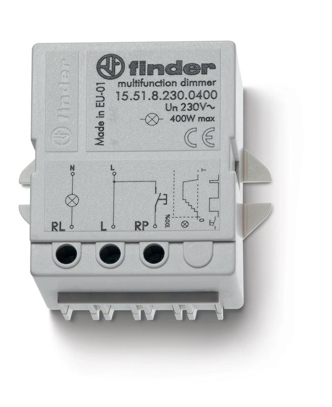 диммер электронный 400вт плавное диммирование 230в ac монтаж в коробке ip20 finder 155182300404 от BTSprom.by