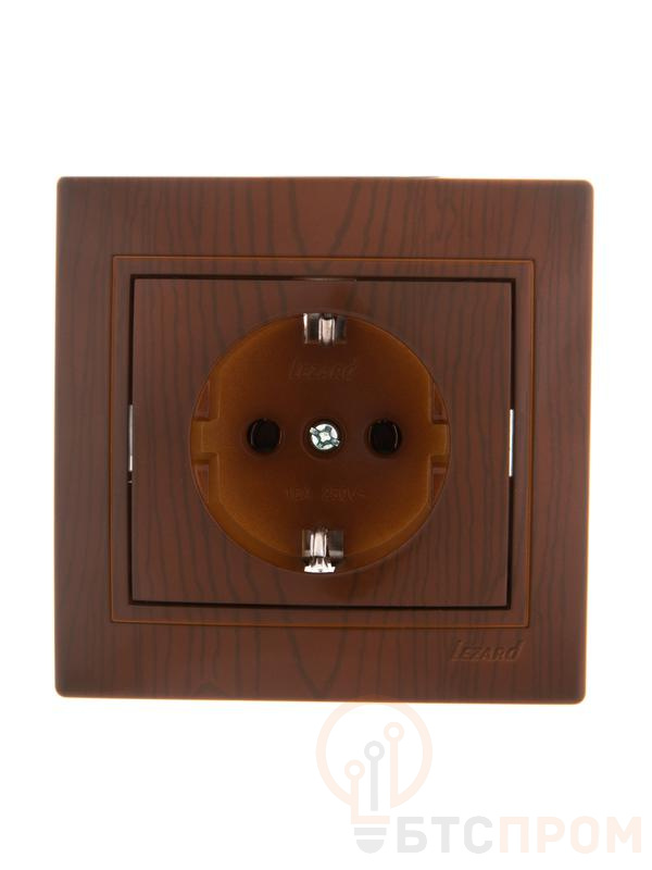 Розетка 1-м СП Mira 16А IP20 с заземл. керамика сосна LEZARD 701-0801-122 фото в каталоге от BTSprom.by  Розетка 1-м СП Mira 16А IP20 с заземл. керамика сосна LEZARD 701-0801-122 фото в каталоге от BTSprom.by