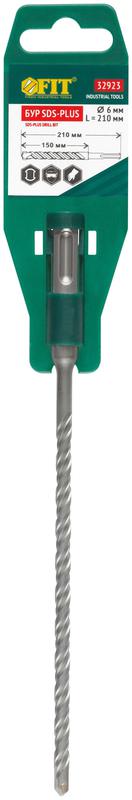  Бур по бетону SDS PLUS с двойн. резьбой 6х210мм FIT 32923 фото в каталоге от BTSprom.by