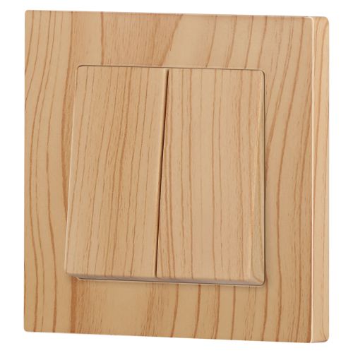  Выключатель 2-кл. СП Accent 6-104-11 10А IP20 250В AL/CU сосна Intro Б0063503 фото в каталоге от BTSprom.by