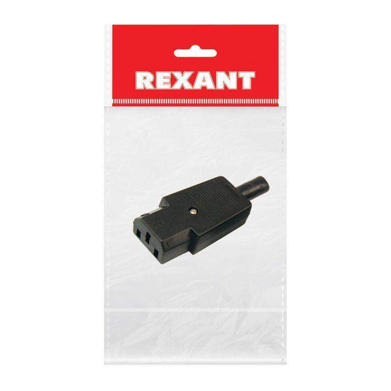 штекер сетевой на шнур rexant 11-0004-9 от BTSprom.by