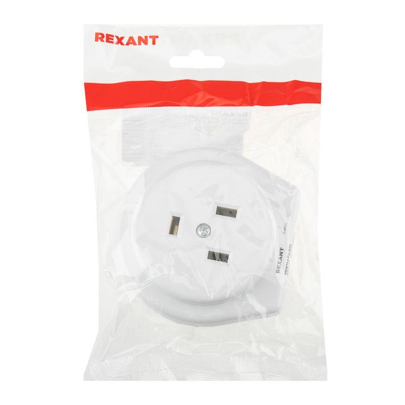  Розетка РШ для электрической плиты 32А 250В 2Р+РЕ (СУ) бел. Rexant 11-8985 фото в каталоге от BTSprom.by