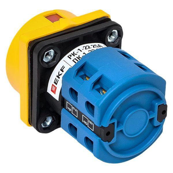  Переключатель кулачковый ПК-1-22 25А 2п "1-0-2" с блокировкой IP65 PROxima EKF pk-1-22-25-a65 фото в каталоге от BTSprom.by