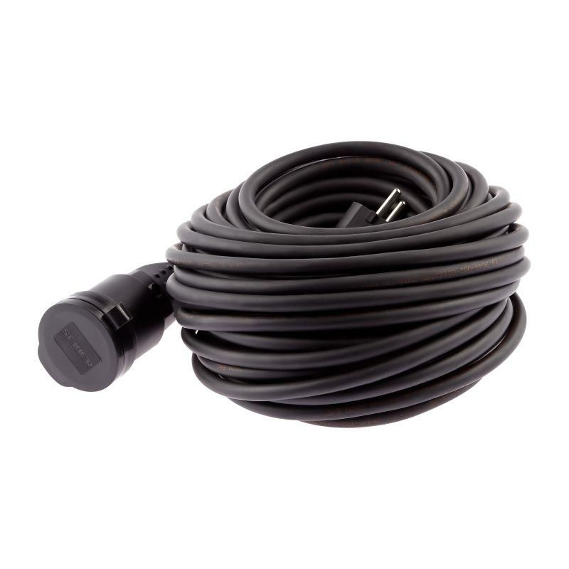 удлинитель-шнур 1х20м с заземл. 16а ip44 upx-1e-3х2.5-20m-ip44(kg) кг 3х2.5 (бухта) эра б0050863 от BTSprom.by