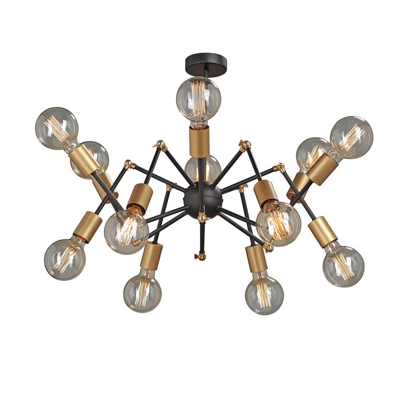 люстра 12xe27 макс. 40вт vitaluce v4898/12pl от BTSprom.by