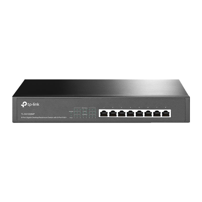 коммутатор tl-sg1008mp 8-портовый гигабитный с 8 портами poe+ настол./монтируемый в стойку tp-link 1687689 от BTSprom.by
