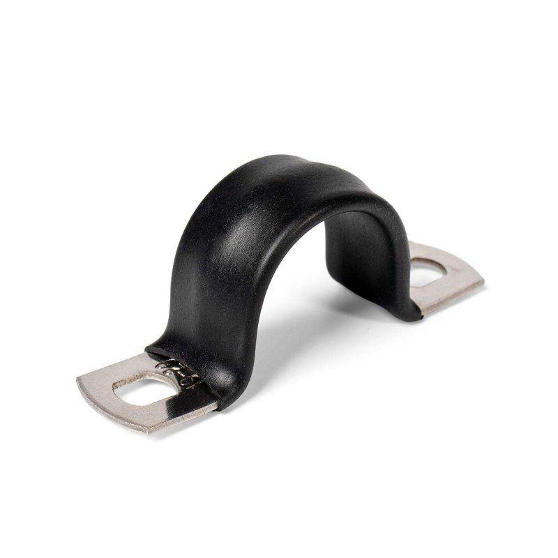 скоба крепежная двухлапковая смд-п (inox) d38-40мм метал. (уп.10шт) fortisflex 83804 от BTSprom.by