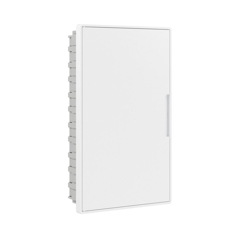 щиток встраиваемый frame 36мод. для полых стен слаботочный с бел. дверцей с монтажн. платой в компл. с 2 розетками viva (арт. 45005) и 2 коробками pdd (арт. 10033) бел. dkc f36b5ww от BTSprom.by