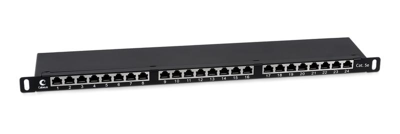 патч-панель 19дюйм 0.5u 24 порта rj45 кат.5e dual idc plhd-24-cat.5e-sh-dual-0.5u полностью экранир. высок. плотности cabeus 9650c от BTSprom.by