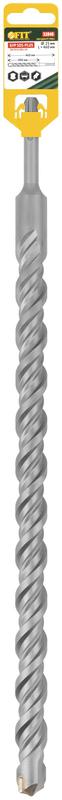  Бур по бетону SDS PLUS профи W-образная вставка двойная спираль 25х460мм FIT 32848 фото в каталоге от BTSprom.by