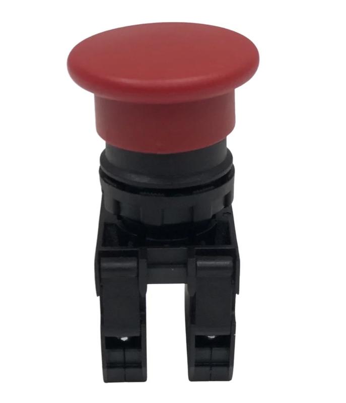  Кнопка "Грибок" 1НО+1НЗ без фиксации красн. EMAS B102MK фото в каталоге от BTSprom.by