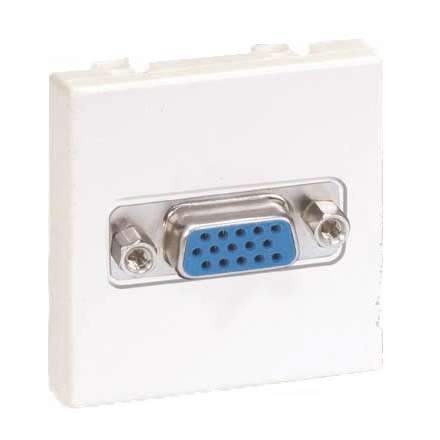 розетка vga сп simon 27 ip20 винты широкий модуль механизм бел. simon 2700091-030 от BTSprom.by