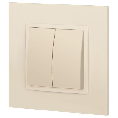  Переключатель 2-кл. СП Elegance 14-1106-02 10А IP20 250В 10AX механизм сл. кость Эра Б0034244 фото в каталоге от BTSprom.by