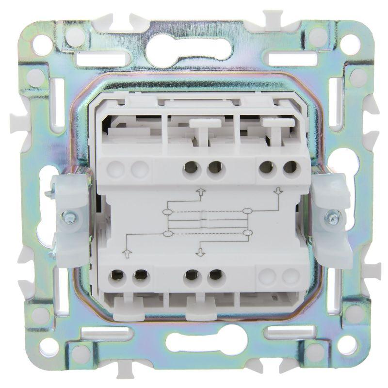  Выключатель перекрестный 1-кл. SKANDY 10А SK-V03B беж. IEK SK-V13-0-10-K10 фото в каталоге от BTSprom.by