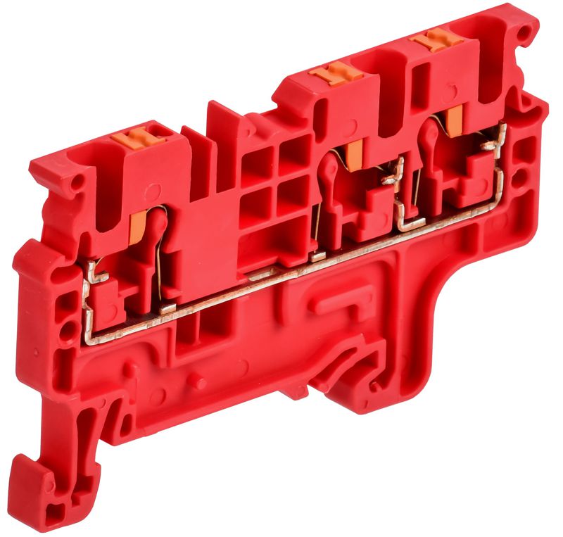 клемма пружинная push in cp-mc 3 выв. 2.5кв.мм красн. armafix iek af-ct22-00-3-k04-002 от BTSprom.by