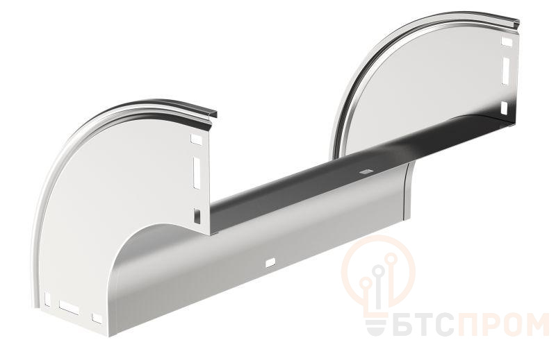 Угол для лотка плавный 90град. 500х100 В20 ESCA В20 IEK CPV41-0-90-100-500 фото в каталоге от BTSprom.by Угол для лотка плавный 90град. 500х100 В20 ESCA В20 IEK CPV41-0-90-100-500 фото в каталоге от BTSprom.by