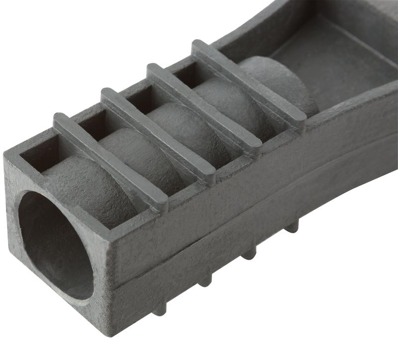  Грабли веерные большие 24 зуба 610х540мм без черенка пластик. 76940 фото в каталоге от BTSprom.by