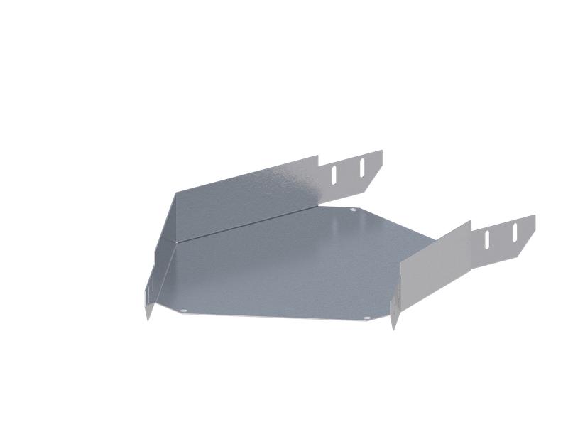 Лоток монтажный угловой горизонтальный 45 град. 300х200 сталь 1мм ЛУ45Г.300.200.548.1.1 СОЭМИ Н0121340825 от BTSprom.by