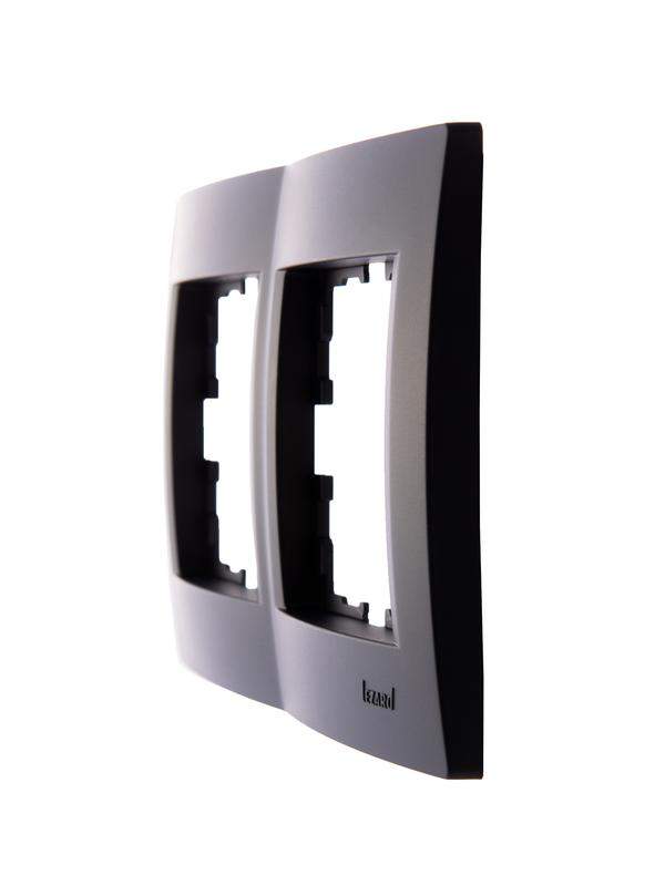 Рамка 2-м Karina горизонт. черн. бархат LEZARD 707-4200-147 фото в каталоге от BTSprom.by  Рамка 2-м Karina горизонт. черн. бархат LEZARD 707-4200-147 фото в каталоге от BTSprom.by