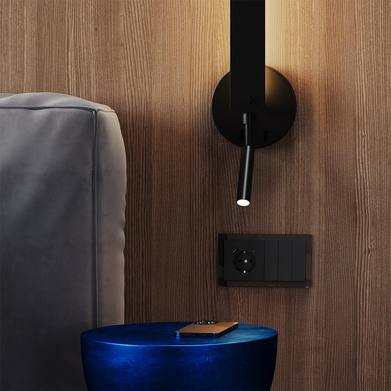  Выключатель 3-кл. СП S70 10А механизм черн. матов. Voltum VLS030108 фото в каталоге от BTSprom.by