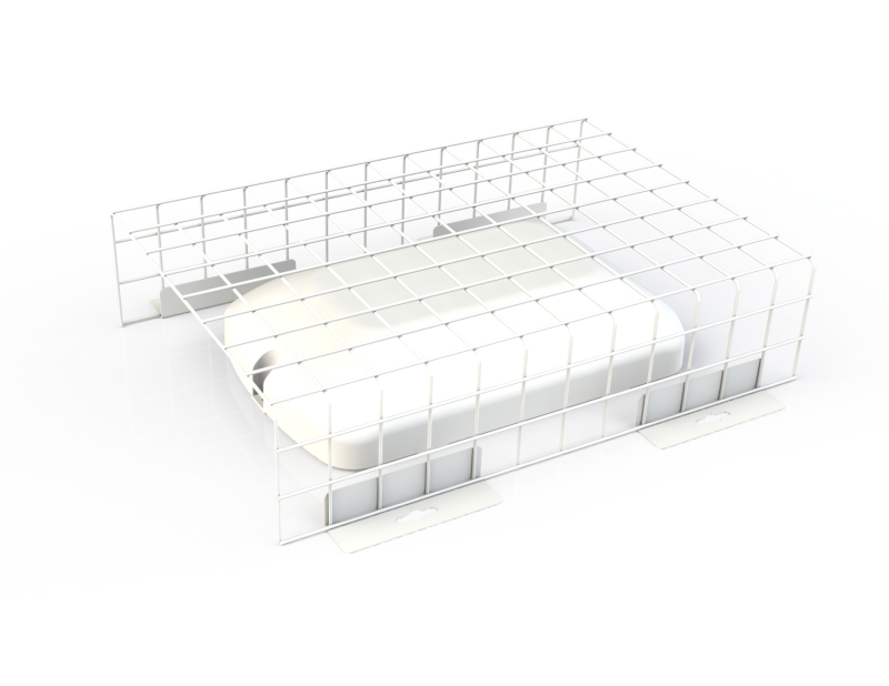 решетка защитная луна 300х200х70 diora zr-luna70 от BTSprom.by