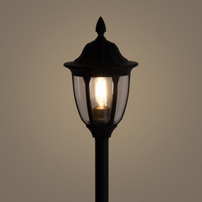  Светильник Frak 1х13Вт E27 IP44 ландшафтный Voltega VGL7305FL-01B1 фото в каталоге от BTSprom.by