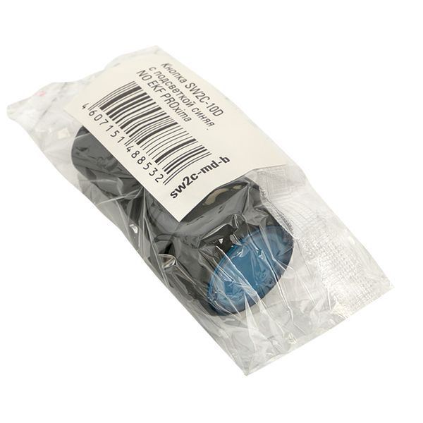  Кнопка SW2C-10D с подсветкой син. NO EKF sw2c-md-b фото в каталоге от BTSprom.by