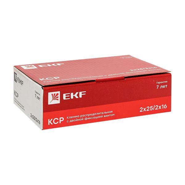  Клемма распределительная КСР с двойн. винтом 2х25/2х16 желт./зел. PROxima EKF ksr-2.25-2.16-y-green фото в каталоге от BTSprom.by