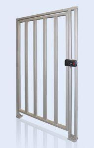 калитка полноростовая без привода с замком и доводчиком perco-whd-15 211538 от BTSprom.by