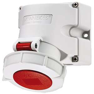 розетка кабельная 32а 5п 6ч 400в ip67 mennekes 9382 от BTSprom.by