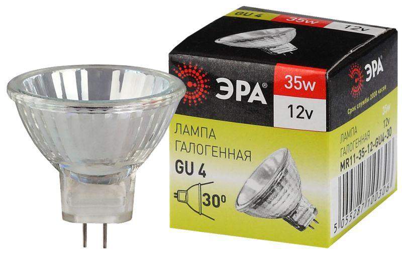 лампа галогенная gu4-mr11-35w-12v-30cl эра c0027362 от BTSprom.by