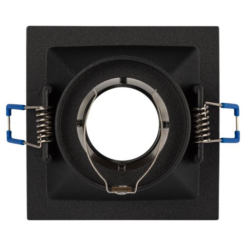  Светильник декоративный KL102 BK/CH MR16 GU5.3 встраив. черн. хром ЭРА Б0056356 фото в каталоге от BTSprom.by