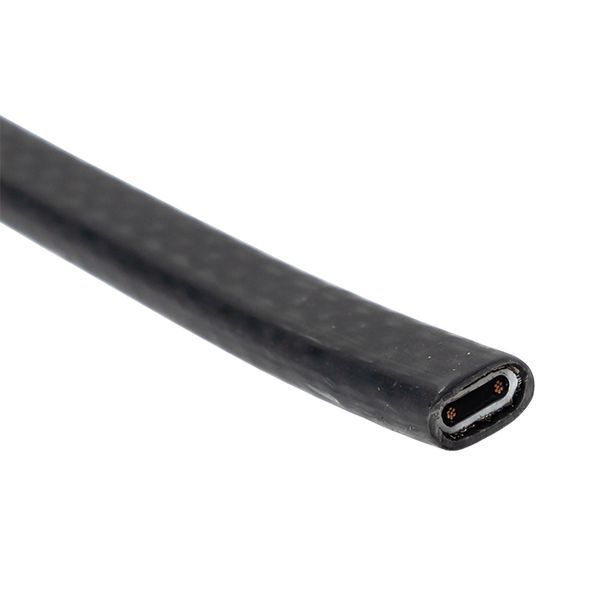  Кабель нагревательный саморег. SRL30-2CR 30Вт/м полиолефин 50м EKF SRL30-2CR-50 фото в каталоге от BTSprom.by