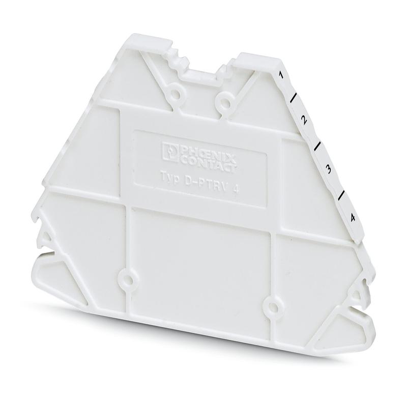 крышка концевая d-ptrv 4 wh 1-4 phoenix contact 3270152 от BTSprom.by